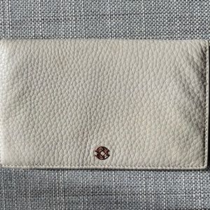 Dagne Dover (with its original logo) BONE Passport Holder